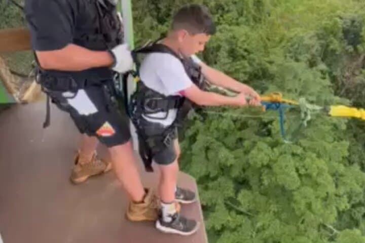 Giant Canyon Swing in Vanuatu — 70m Canyon Drop & Skybridge Adventure with Transfers photo 5