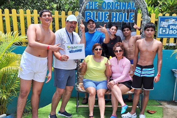 Dunn's River Falls & Blue Hole Tour from Montego Bay — Waterfall Hike and Cliff Jumping