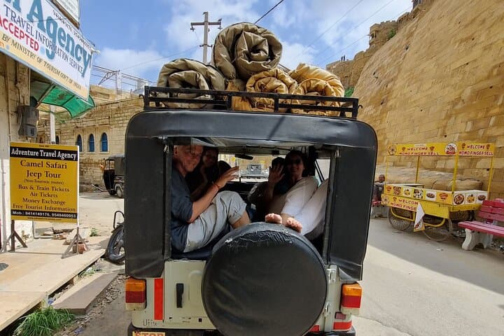 Sunset Desert Safari in Jaisalmer: Jeep, Camel Ride & Starry Dinner photo 3
