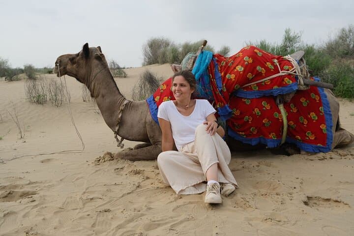Sunset Desert Safari in Jaisalmer: Jeep, Camel Ride & Starry Dinner photo 5
