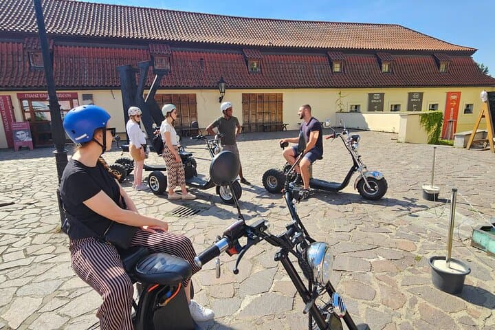 Prague Panoramic Views: Guided Trike, E‑Bike & E‑Scooter City Tour photo 4