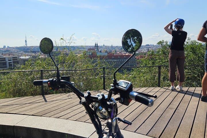 Prague Panoramic Views: Guided Trike, E‑Bike & E‑Scooter City Tour photo 6