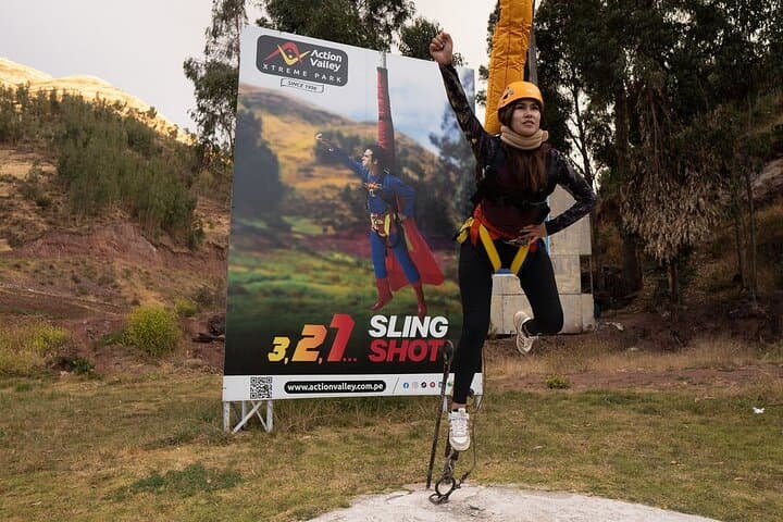 Cusco Slingshot Launch: Gravity-Defying Thrill Near Poroy photo 2