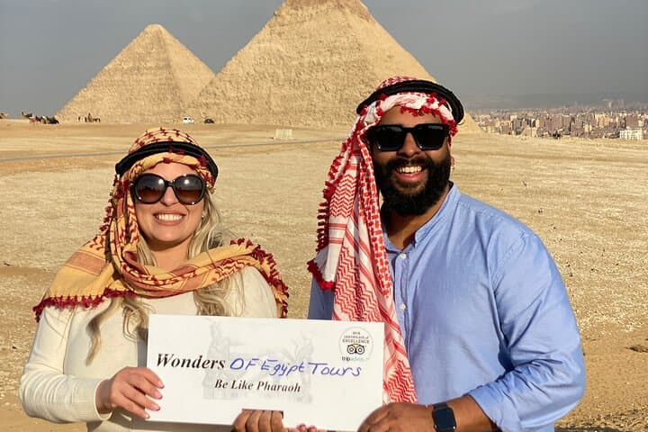 Face-to-Face with the Pyramids: Full-Day Giza, Sphinx & Grand Egyptian Museum Tour photo 3