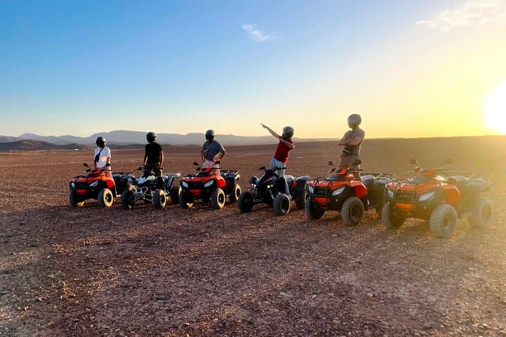 Guided Quad Tour Through Ouarzazate Desert: Aït Benhaddou & Fint Oasis Day Ride photo 2