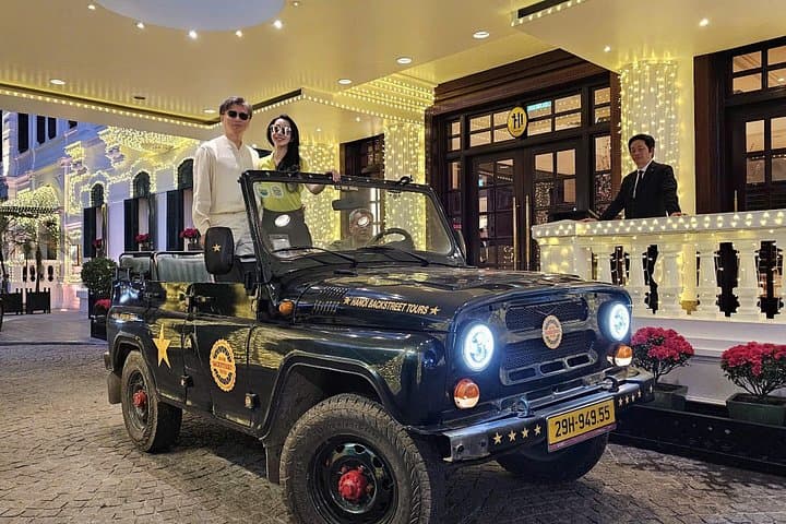 Saigon Jeep Night Tour: Seafood, Street Food & Rooftop Sky Bar Experience photo 4