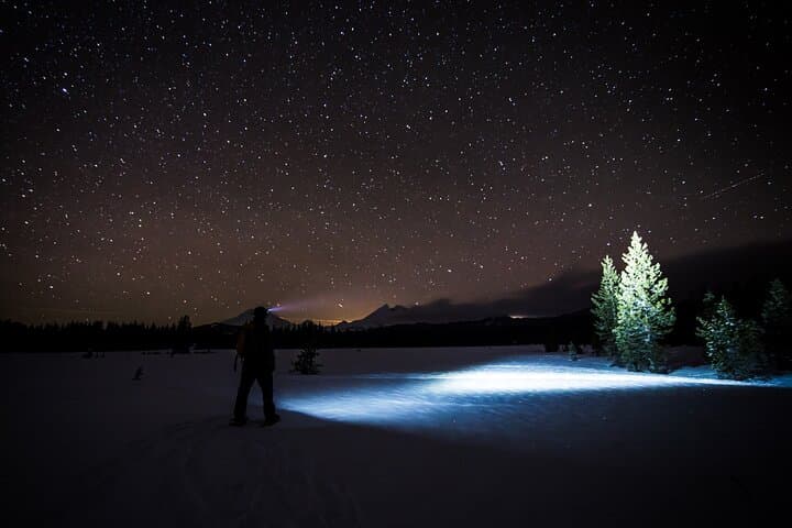 Night Snowshoeing Rovaniemi: Northern Lights & Lappish Campfire Experience photo 3