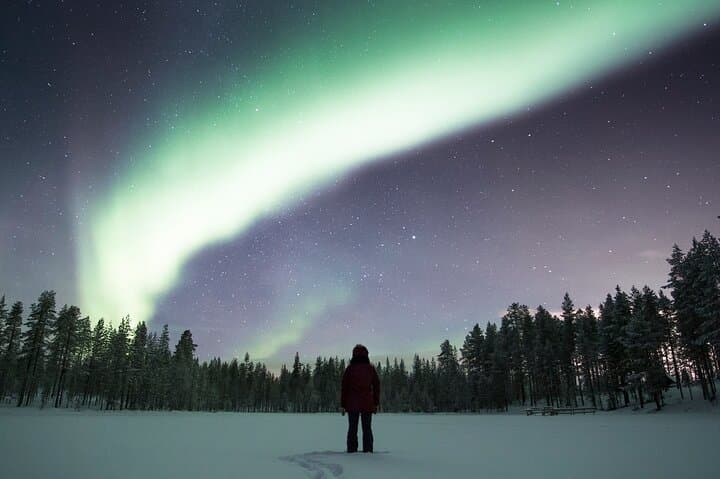 Night Snowshoeing Rovaniemi: Northern Lights & Lappish Campfire Experience