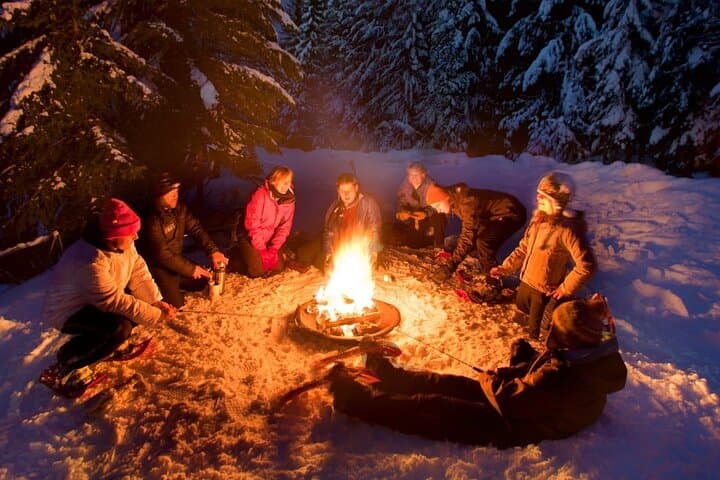 Night Snowshoeing Rovaniemi: Northern Lights & Lappish Campfire Experience photo 5
