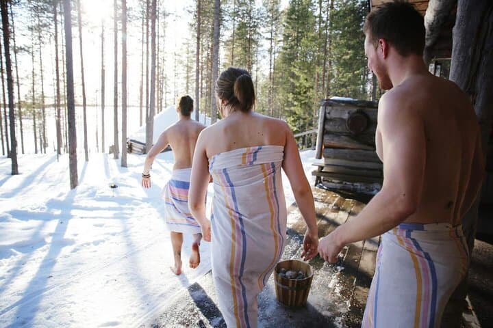 Lakeside Sauna & Northern Lights in Rovaniemi: Private Arctic Wellness Experience photo 3