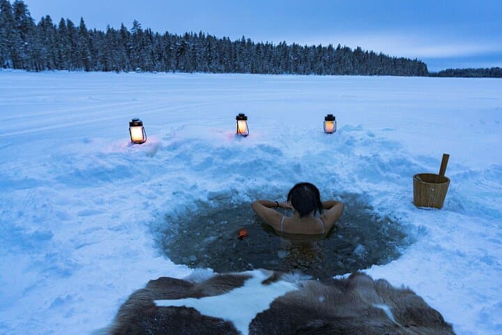 Lakeside Sauna & Northern Lights in Rovaniemi: Private Arctic Wellness Experience photo 6