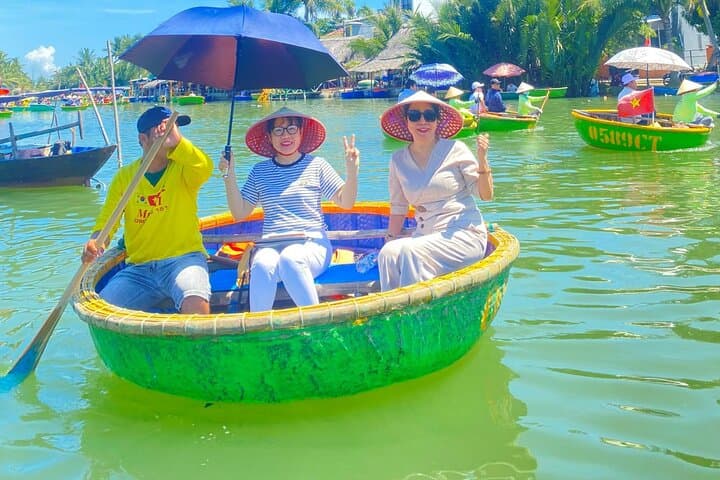 Hoi An Coconut Boat & Ancient Town Evening Tour from Da Nang photo 3