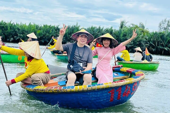 Hoi An Coconut Boat & Ancient Town Evening Tour from Da Nang photo 4