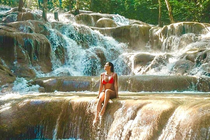 Dunn's River Falls, Bamboo Rafting & ATV Combo from Montego Bay — Ocho Rios Day Trip photo 3