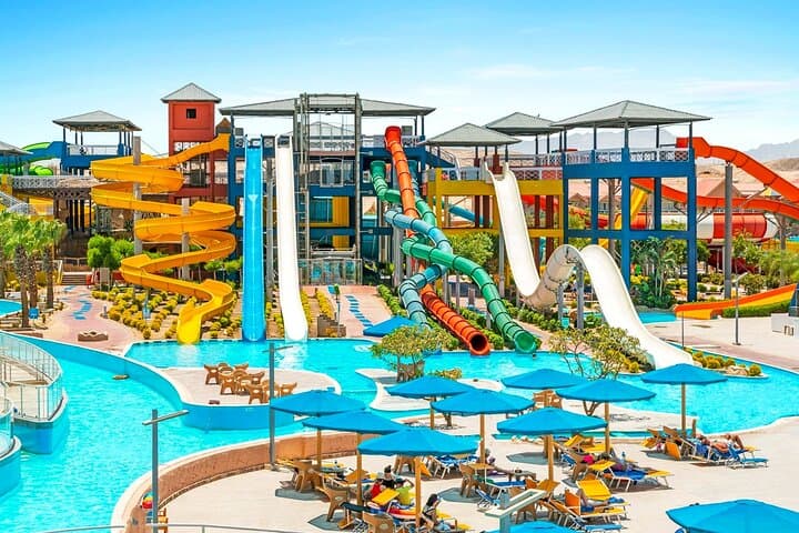 Makadi Water World Day Trip from Hurghada — Slides, Pools & Buffet Lunch