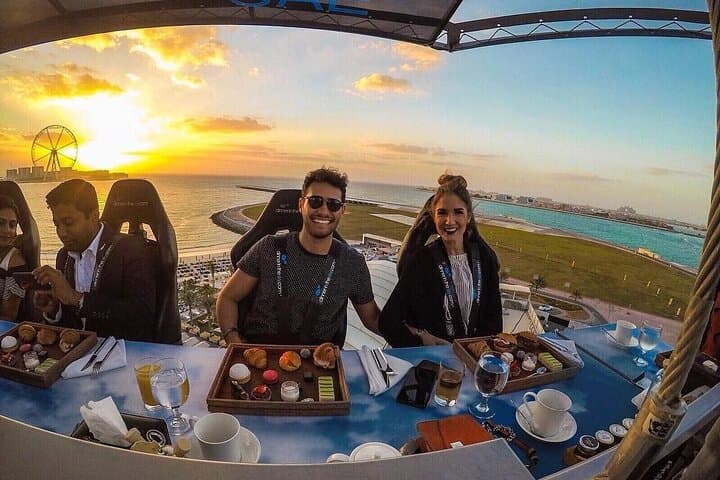 Dinner in the Sky Dubai: 3-Course Gourmet at 50m Above Dubai Marina photo 2