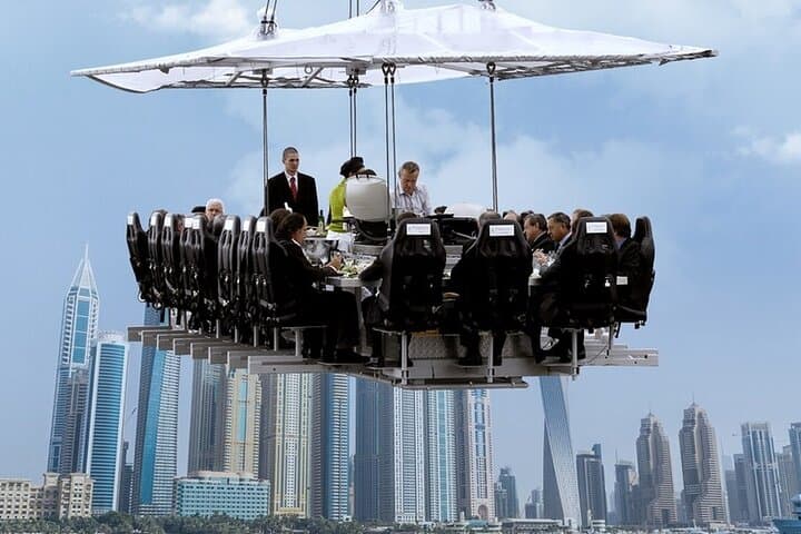 Dinner in the Sky Dubai: 3-Course Gourmet at 50m Above Dubai Marina photo 5