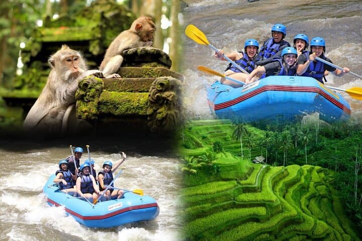 Ubud Full-Day: Ayung River Rafting, Monkey Forest & Tegalalang Rice Terraces photo 2