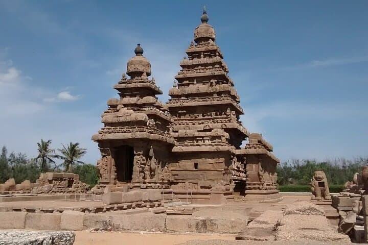 Mahabalipuram Heritage Tour: Shore Temple, Pancha Rathas & Arjuna's Penance Day Trip photo 1