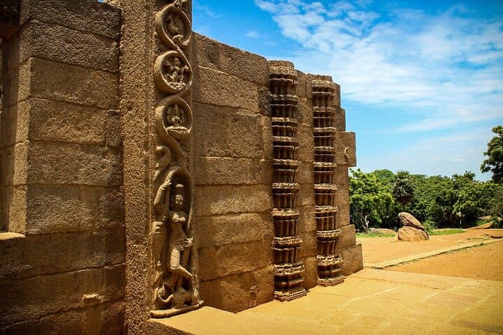 Mahabalipuram Heritage Tour: Shore Temple, Pancha Rathas & Arjuna's Penance Day Trip photo 4