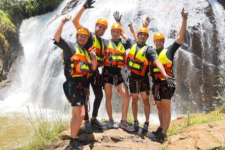 Da Lat Canyoning at Datanla Falls: Full-Day Rappels, Water Slides & Jungle Trails