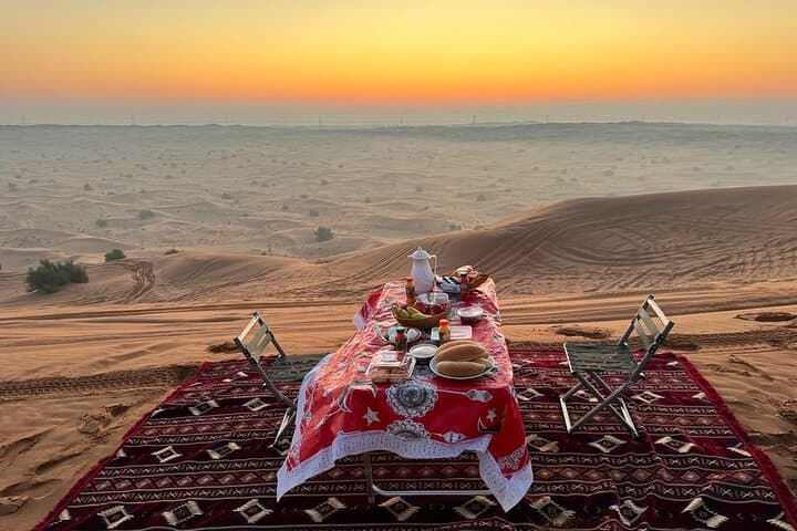 Morning Camel Safari in Lahbab Desert with Arabic Breakfast photo 4