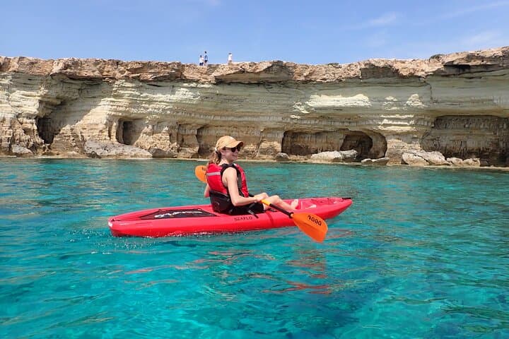 Paddle the Cape Greko Sea Caves: 3-Hour Guided Kayak Adventure