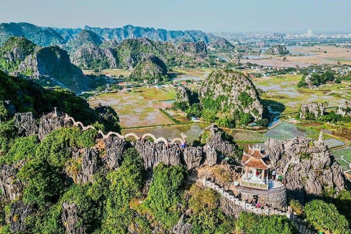 Ninh Binh Highlights Day Tour from Hanoi: Tam Coc, Mua Cave & Bich Dong photo 2
