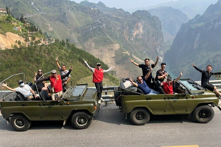 Open-Air Jeep Ha Giang Loop: 3-Day Ma Pi Leng Adventure