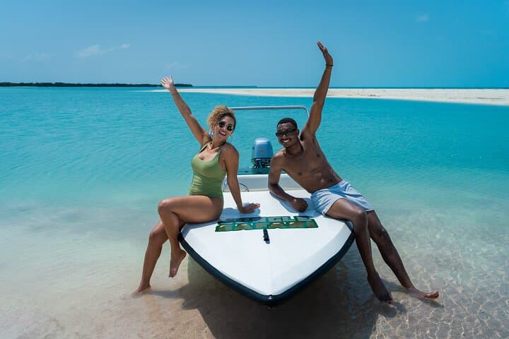 Speedboat to Isla Blanca: Virgin Beach & Chacmuchuc Lagoon Tour from Cancun photo 3