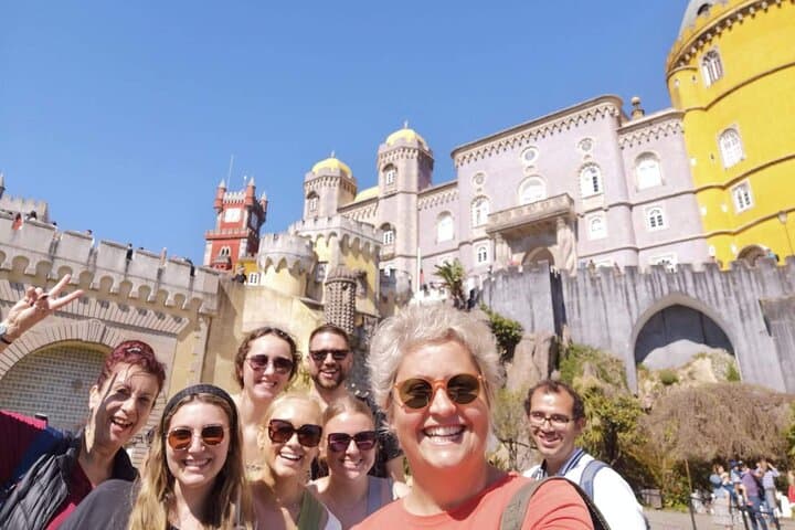 Full-Day Sintra: Pena Palace, Regaleira Pass-By & Cascais Small-Group Tour from Lisbon photo 2
