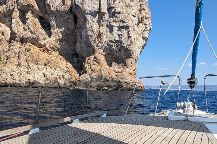 Sail to Capo Caccia: Day Trip from Alghero with Snorkeling and Local Lunch photo 2