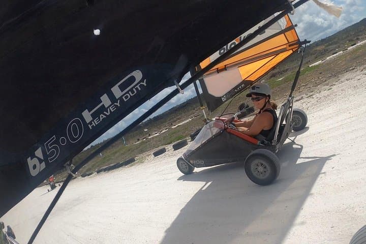 Bonaire Landsailing & Catamaran Combo — Blokart Track and Marine Park Cruise photo 3