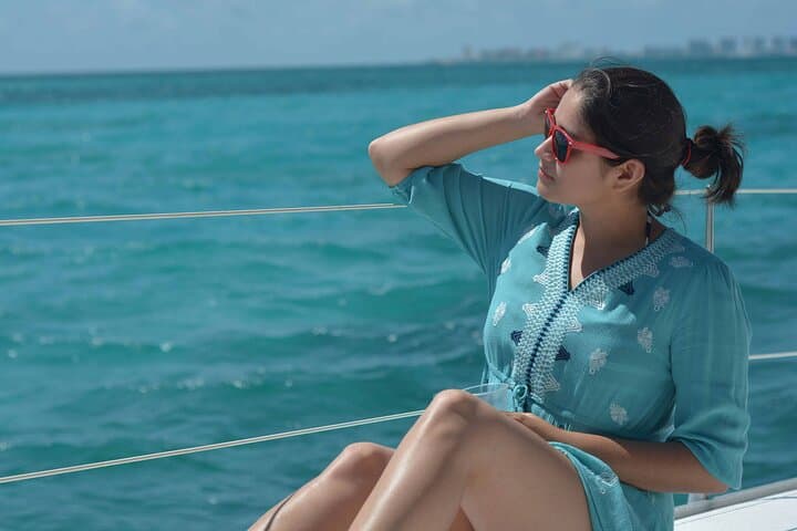 Catamaran Snorkel & Playa Norte: Half-Day to Isla Mujeres from Cancun photo 4