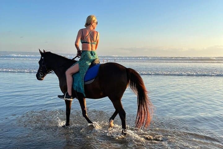 Sunset Horse Ride on Seminyak's Double Six Beach — 1-Hour Bali Experience photo 2