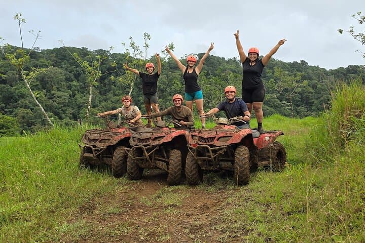 Shared ATV Adventure in Costa Rica — Mud Tracks, River Crossings & Mountain Lookouts
