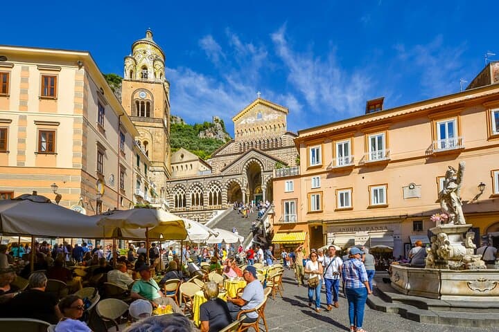 Amalfi Coast Day Tour: Positano, Amalfi & Ravello from Sorrento