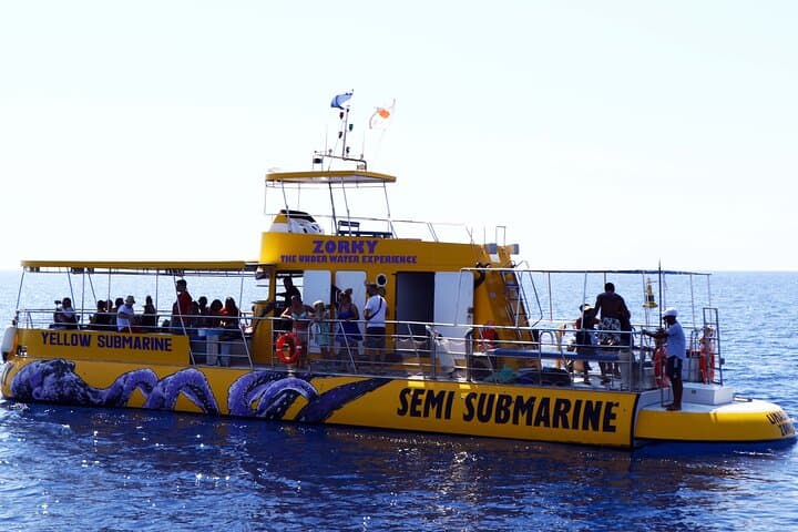 Yellow Semi-Submarine Mini Cruise in Larnaca — Swim at the Zenobia Wreck photo 5