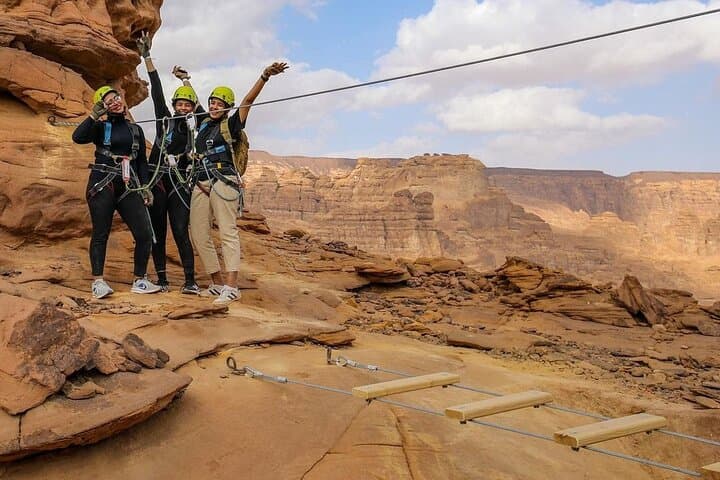 Abseil the Cliffs of AlUla: Private Desert Descent and Hike photo 3