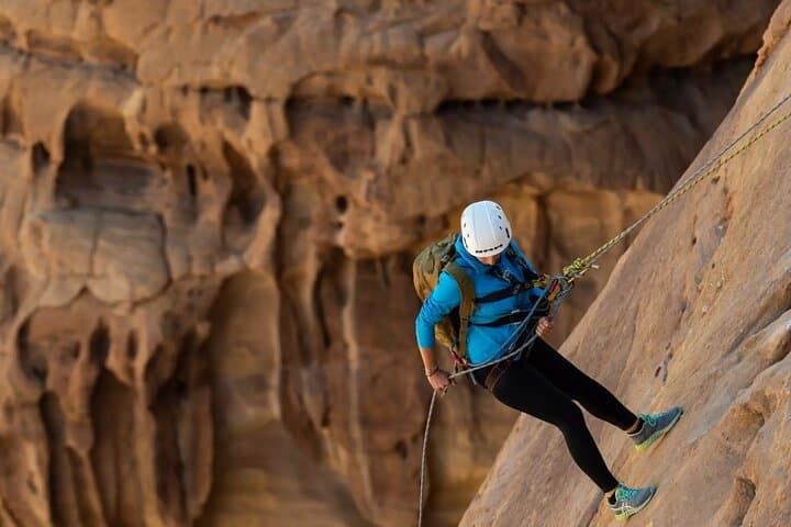 Abseil the Cliffs of AlUla: Private Desert Descent and Hike photo 6
