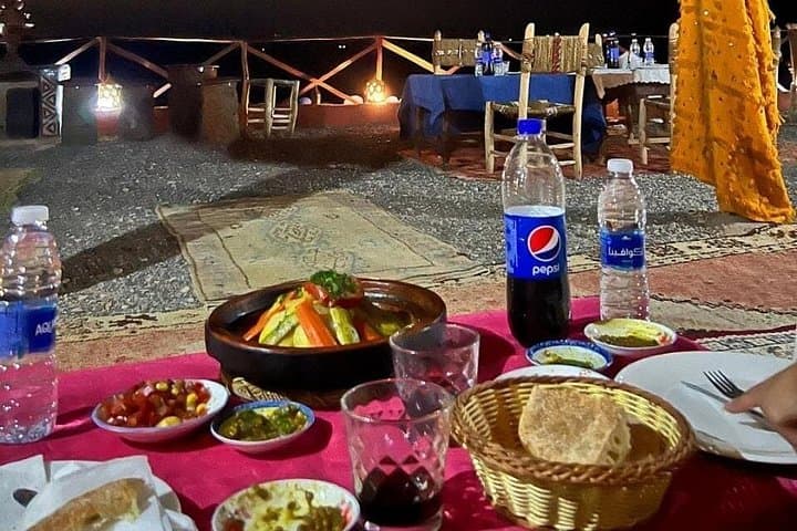 Agafay Desert Dinner & Sunset Show from Marrakech: Moroccan Food, Music and Stars photo 1