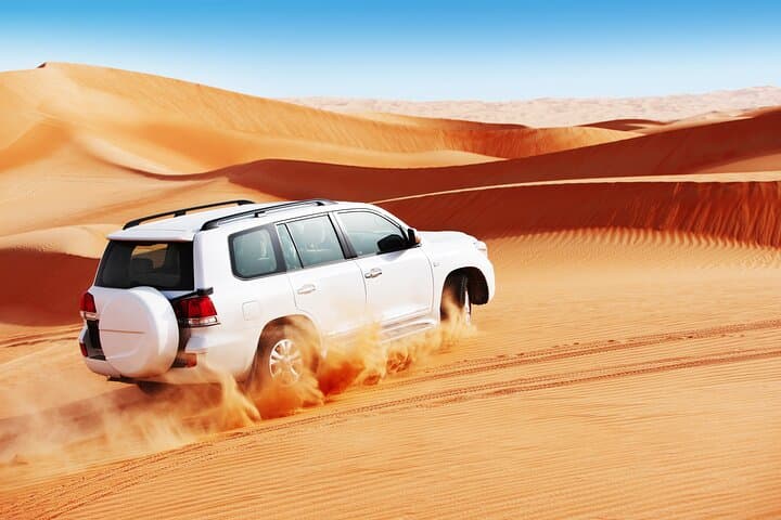 Sunrise & Sunset Doha Desert Safari — Dune Bashing, Sandboarding & Camel Ride photo 6