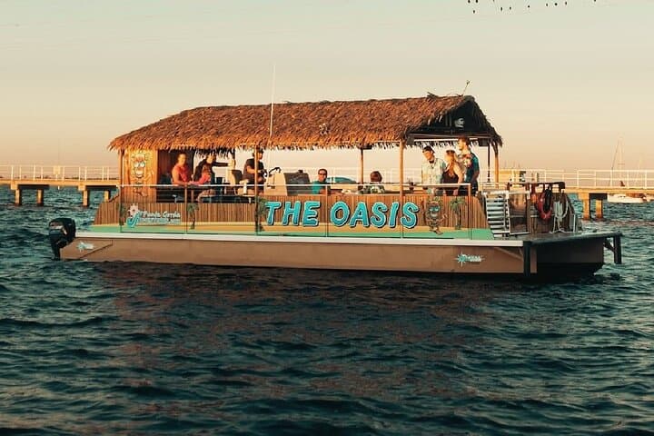 Sunset Tiki Boat Cruise on Charlotte Harbor (BYOB) — Punta Gorda Evening Escape photo 1