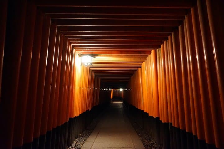 After-Hours Torii Path: Kyoto Night Walking Tour at Fushimi Inari Shrine
