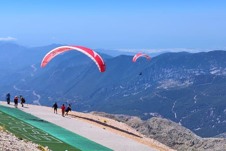 Tahtalı Summit Tandem Paragliding: Cable Car to Coastal Flight over Olympos photo 3