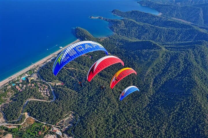 Tahtalı Summit Tandem Paragliding: Cable Car to Coastal Flight over Olympos