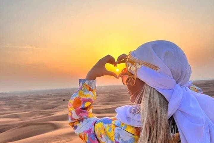 Dubai Morning Desert Safari with ATV, Sandboarding & Camel Ride