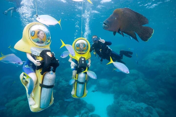 Underwater Motorcycle (ScubaDoo) in Punta Cana — Cabeza de Toro Dive Scooter Experience photo 3