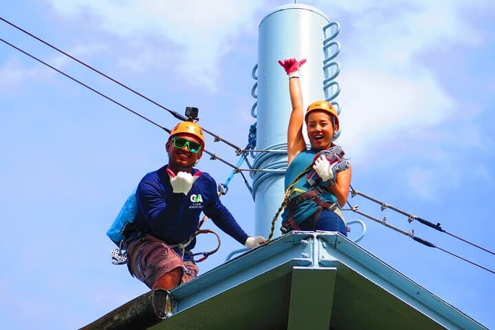 Island Hopper Zipline and Tumon Bay Kayak + Snorkel — Guam Adventure