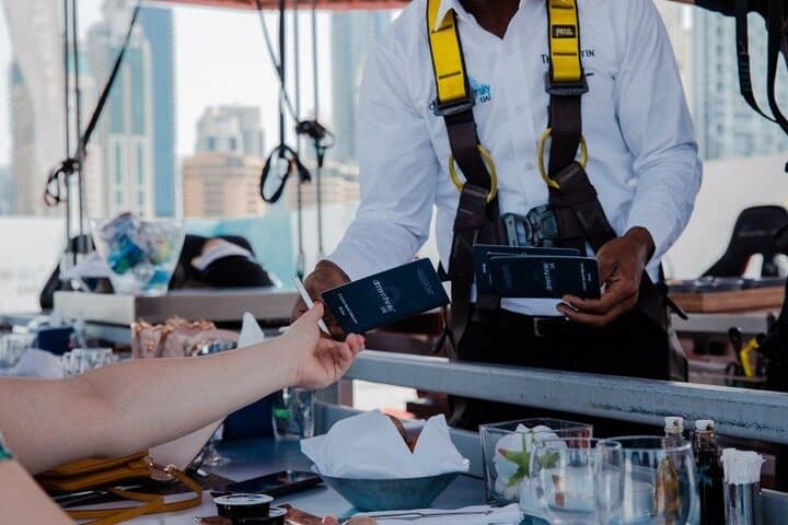 Dinner in the Sky Dubai: 360° Skyline Dining 50m Above Palm Jumeirah photo 2